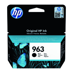Cartouche HP 963 noire pour imprimante jet d'encre