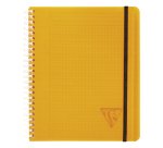 Carnet spirales Proactiv'book Linicolor format 16 x 21 cm - petits carreaux - 180 pages