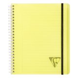 Carnet spirales Proactiv'book Linicolor 16 x 21 cm - blanc ligné - 180 pages