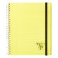 Carnet spirales Proactiv'book Linicolor 16 x 21 cm - blanc ligné - 180 pages