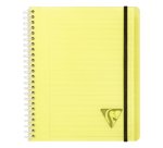 Carnet spirales Proactiv'book Linicolor 16 x 21 cm - blanc ligné - 180 pages