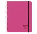 Carnet spirales Proactiv'book Linicolor 16 x 21 cm - blanc ligné - 180 pages