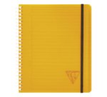 Carnet spirales Proactiv'book Linicolor 16 x 21 cm - blanc ligné - 180 pages