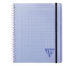 Carnet spirales Proactiv'book Linicolor format 16 x 21 cm - petits carreaux - 180 pages
