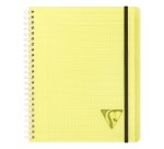 Carnet spirales Proactiv'book Linicolor format 16 x 21 cm - petits carreaux - 180 pages