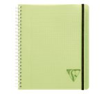 Carnet spirales Proactiv'book Linicolor format 16 x 21 cm - petits carreaux - 180 pages