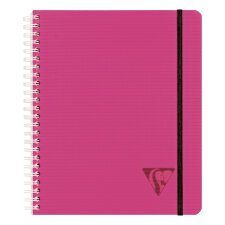 Cahier spirale Proactiv'book Linicolor format 16 x 21 cm - petits carreaux