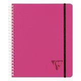 Carnet spirales Proactiv'book Linicolor format 16 x 21 cm - petits carreaux - 180 pages