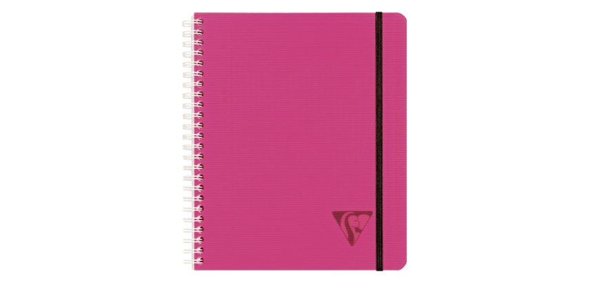 Cahier spirale Proactiv'book Linicolor format 16 x 21 cm - petits carreaux