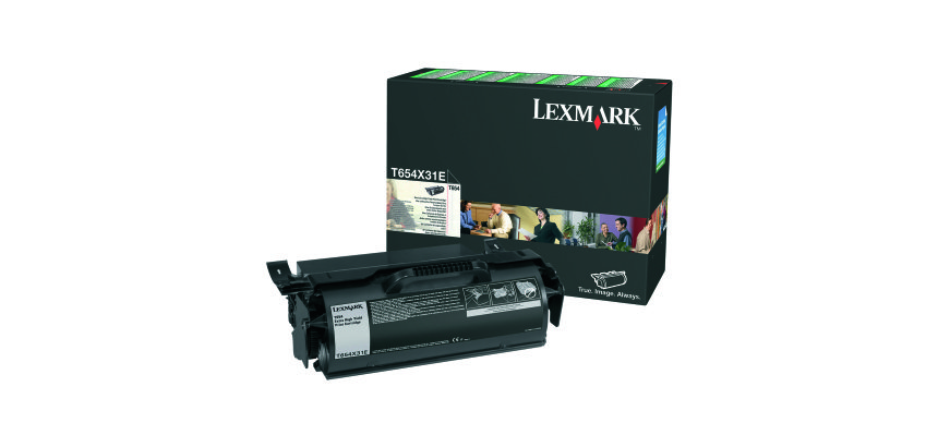 Lexmark T654X31E Tóner negro Original retornable (36000 pag)