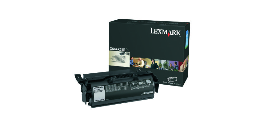 Lexmark X644X31E Tóner negro Original Retornable (32000 pag)