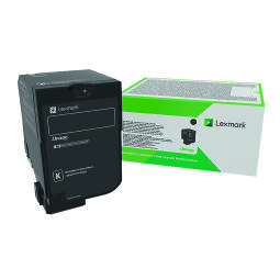 Lexmark 74C2HKE Tóner negro Original alto rendimiento (20000 pag)