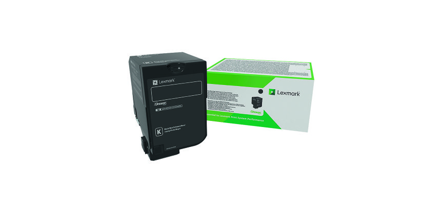 Lexmark 74C2HKE Tóner negro Original alto rendimiento (20000 pag)