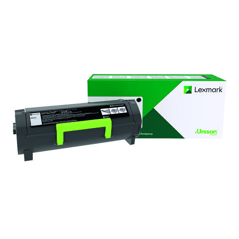 Lexmark 502H Tóner original negro alta capacidad Retornable