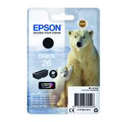 Epson 26 cartucho original Negro (220 páginas) 