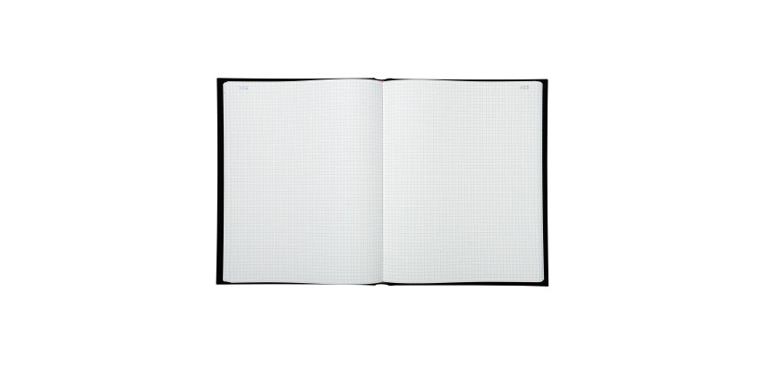 Registre quadrillé 5 x 5 folioté 200 pages Exacompta 25 x 32 cm