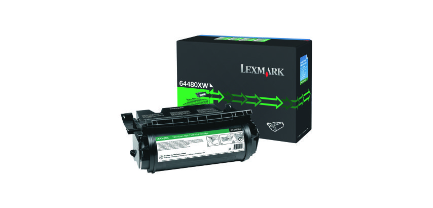 Lexmark 64480XW Tóner negro Original Alto rendimiento  (32000 pag)