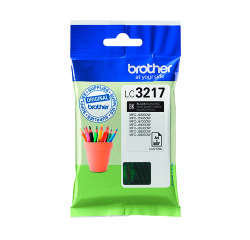 Brother LC3217BK cartucho original negro  (550 páginas)