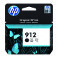 HP 912 3YL80AE Cartucho Original Negro (300 páginas)