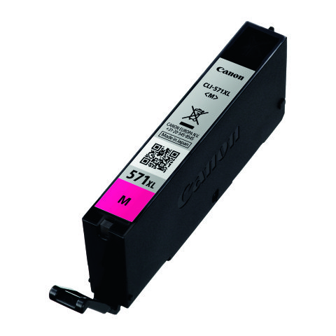 Canon CLI-571XL Cartucho original Magenta (375 páginas)