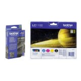 Big Pack of 2 black + 3 colour cartridges Brother LC1100