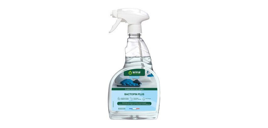 Détergent désinfectant odorisant Le Vrai Bactopin Plus - Spray de 750 ml