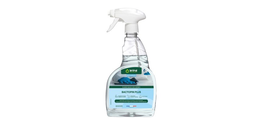 Détergent désinfectant odorisant Le Vrai Bactopin Plus - Spray de 750 ml