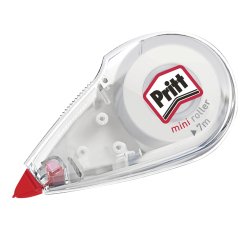 Pack de 7 correctores en seco Mini Roller Pritt de 4,2 mm de ancho - Longitud 7 m + 3 gratuitos