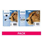 Big pack jet encre Epson T0711 + T0715