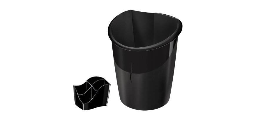 Pack paper basket + pen holder Cep Ellypse 