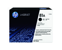 HP 81A CF281A Tóner negro original  