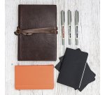 Stylo roller Uni Ball Eye Fine 0,7 mm couleurs assorties - Pochette de 5