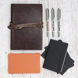 Stylo roller Uni Ball Eye Fine 0,7 mm couleurs assorties - Pochette de 5