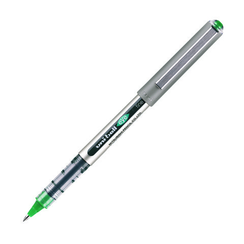 Roller Uni Ball eye Medio 0,7 mm. Verde