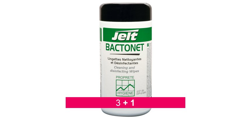 Pack 3 boîtes de lingettes Jelt + 1 offerte