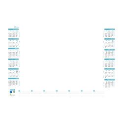 Sous-main Quadri Millésimé - 38,5 x 54 - 25 feuillets - 2026