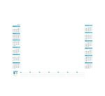 Sous-main Quadri Millésimé - 38,5 x 54 - 25 feuillets - 2027