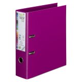 **Carton Lever Arch File Exacompta Prem Touch A4 Maxi - Spine 8 cm Plum**