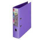 Classeur à levier plastifié Exacompta Prem Touch A4+ couleurs assorties - dos 8 cm 