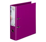 Classeur à levier plastifié Exacompta Prem Touch A4+ couleurs assorties - dos 8 cm 