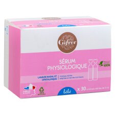 Boîte de 30 unidoses sérum physiologique