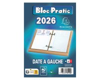 Bloc éphéméride date à gauche 2026
