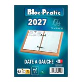 Bloc éphéméride date à gauche 2027
