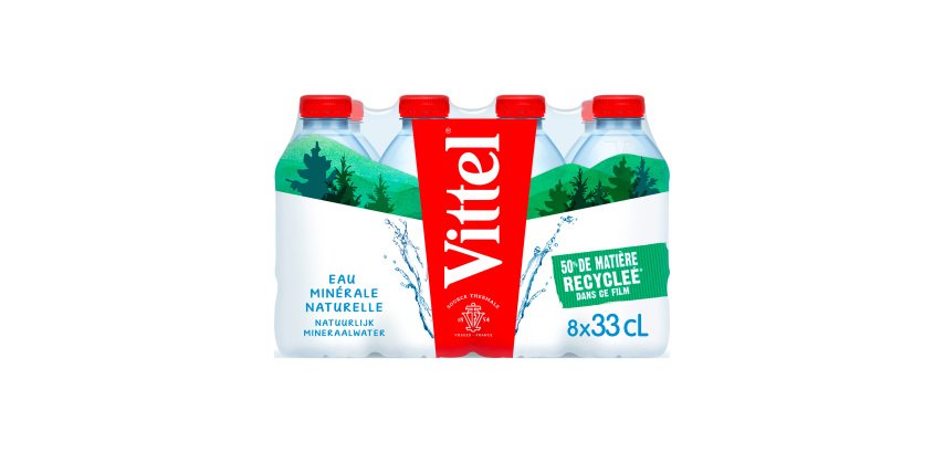 Eau minérale Vittel 33 cl - 24 bouteilles