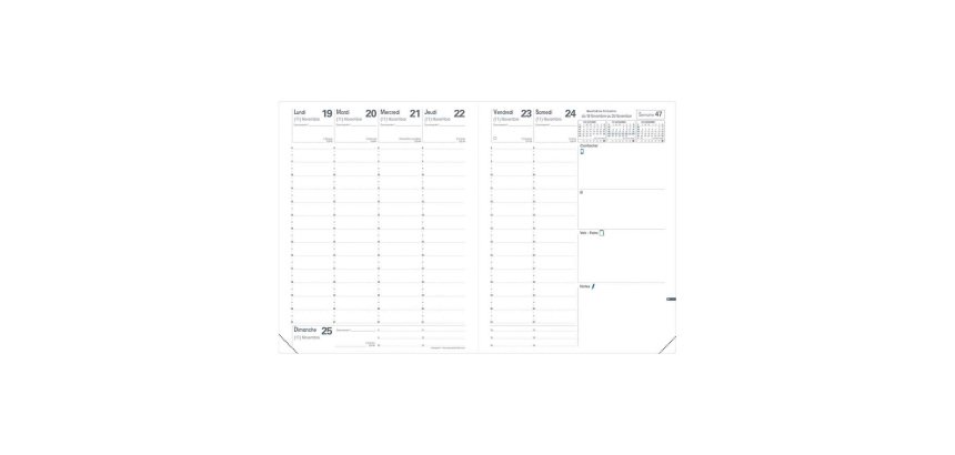 Agenda Quo Vadis Président Classique - 21 x 27 cm - 2027