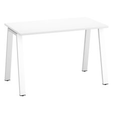 Bureau droit ECLA profondeur 60 cm piètement métal