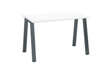 Straight desk ECLA depth 60 cm metal base