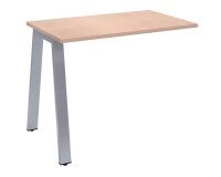 Bijzet voor manager werkpost Ecla 100 x 60 cm metaal
