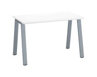 Straight desk ECLA depth 60 cm metal base