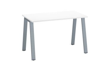 Straight desk ECLA depth 60 cm metal base
